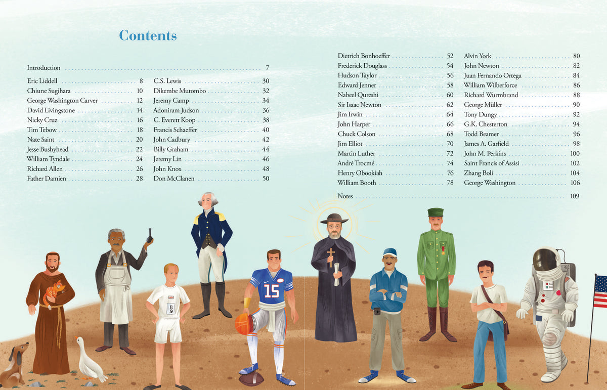 Brave Heroes and Bold Defenders: 50 True Stories of Daring Men of God