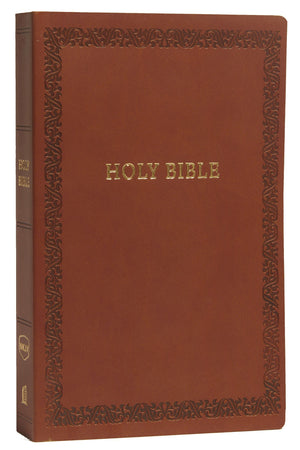 NKJV Soft Touch Value Bible Leathersoft Brown Bible