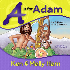 9780890516256-A is for Adam: The Gospel from Genesis-Ham, Ken; Ham, Mally