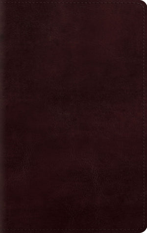 ESV Large Print Personal Size Bible (TruTone, Mahogany) by ESV (9781433541537) Reformers Bookshop