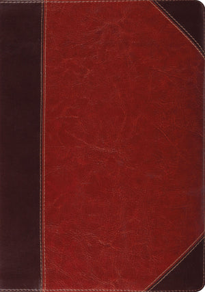 ESV Study Bible (TruTone, Brown/Cordovan, Portfolio Design, Indexed) by ESV (9781433544040) Reformers Bookshop