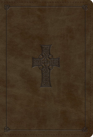 ESV Student Study Bible (TruTone, Olive, Celtic Cross Design) by ESV (9781433560729) Reformers Bookshop