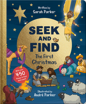 Seek And Find The First Christmas Book by Sarah Parker