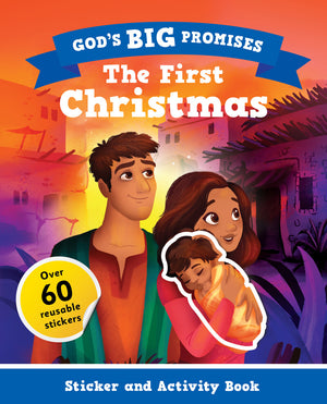 God's Big Promises Christmas Sticker and Activity Book by Carl Laferton