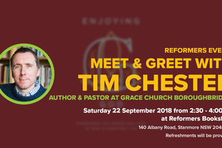 Meet the Author Event: With Tim Chester