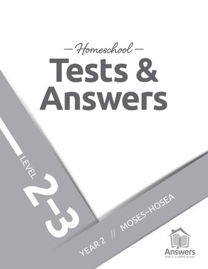 ABC Homeschool: 2-3 Tests and Answers (Year 2)