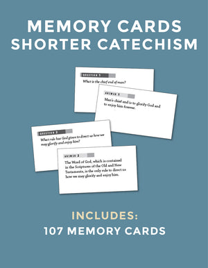 Memory Cards Shorter Catechism