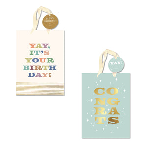 Bless & Celebrate Medium Gift Bag 2-Pack
