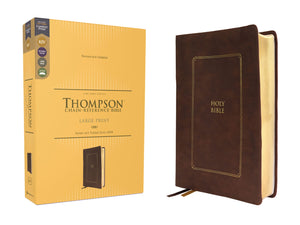 KJV Thompson Chain-Reference Bible, Large Print, Red Letter, Comfort Print by Bible