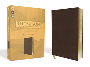 KJV Thompson Chain-Reference Bible, Large Print, Red Letter by Bible