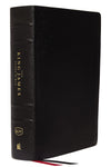 KJV The King James Study Bible, Red Letter, Full-Color Edition (Genuine Leather, Black) by Bible