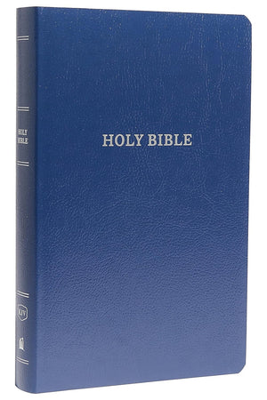 KJV Gift and Award Bible, Red Letter Edition, Comfort Print (Softcover, Blue) by Bible