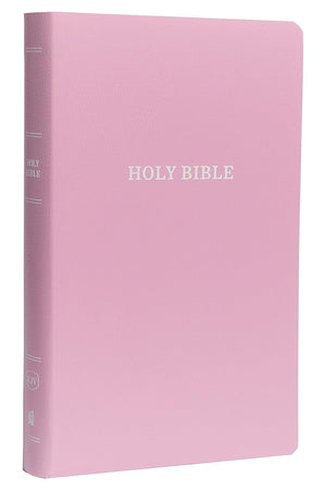 KJV Gift and Award Bible, Red Letter Edition, Comfort Print (Softcover, Pink) by Bible