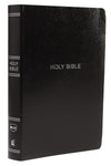 NKJV Reference Bible, Center-Column Giant Print, Red Letter Edition, Comfort Print (Leatherflex, Black)
