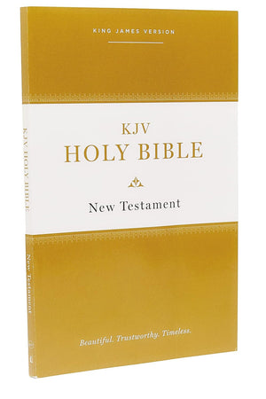 KJV Holy Bible New Testament, Comfort Print (Paperback) by Bible