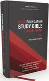 NKJV Foundation Study Bible, Large Print (Red Letter Edition)