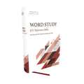 KJV Word Study Reference Bible, Red Letter, Comfort Print (Hardcover) by Bible