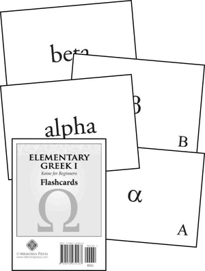 Elementary Greek I Flashcards by Christine Gatchell
