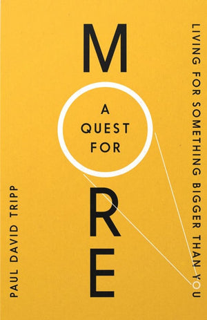 Quest for More, A: Living for Something Bigger than You