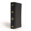 NASB Large Print Personal Size Reference Bible (Black, Genuine Leather) by Bible