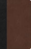 CSB Thinline Bible (LeatherTouch, Black/Brown) by CSB Bibles by Holman