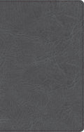 CSB Thinline Bible (LeatherTouch, Charcoal) by CSB Bibles by Holman