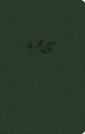 CSB Thinline Bible (LeatherTouch, Olive) by CSB Bibles by Holman