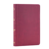 CSB Thinline Reference Bible (LeatherTouch, Cranberry) by CSB Bibles by Holman