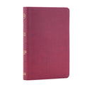 CSB Thinline Reference Bible (LeatherTouch, Cranberry) by CSB Bibles by Holman