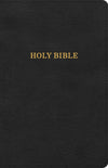 KJV Thinline Bible (Black, LeatherTouch) by Bible