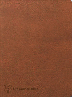 CSB Life Counsel Bible: Practical Wisdom for all of Life (Burnt Sienna LeatherTouch) by Bible