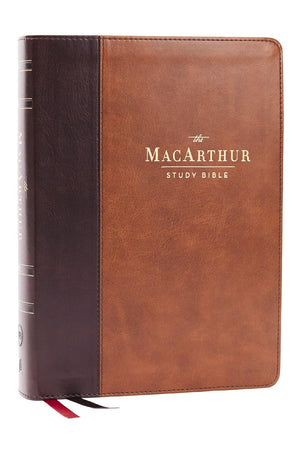 LSB MacArthur Study Bible 2nd Edition: Unleashing God's Truth One Verse at a Time (Brown Leathersoft, Comfort Print)
