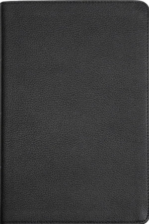 KJV Personal Size Giant Print Bible (Black Genuine Leather, Indexed)