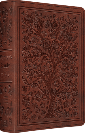 ESV Women's Study Bible (TruTone®, Chestnut, Almond Tree Design)