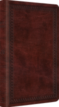 ESV Thinline Bible (TruTone, Mahogany, Border Design) by ESV