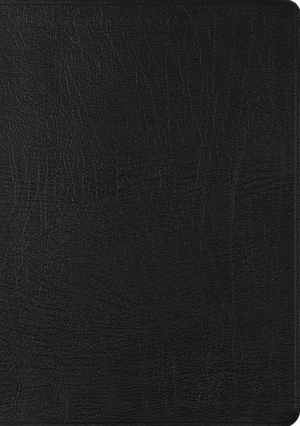 ESV New Testament with Psalms and Proverbs (Genuine Leather, Black) by ESV