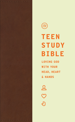 ESV Teen Study Bible (TruTone, Burnt Sienna) by ESV