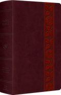 ESV Large Print Personal Size Bible (TruTone, Mahogany, Trellis Design) by ESV