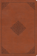 ESV Compact Bible (TruTone, English Saddle, Ornament Design) by ESV