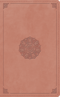 ESV Thinline Bible: TruTone®, Blush Rose, Emblem Design