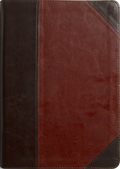ESV Men's Study Bible: TruTone®, Brown/Cordovan, Portfolio Design