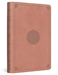 ESV Compact Bible (TruTone, Blush Rose, Emblem Design) by ESV