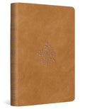 ESV Compact Bible (TruTone, Nubuck Caramel, Wildflower Design) by ESV