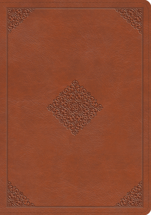 ESV Study Bible (TruTone, English Saddle, Ornament Design) by ESV