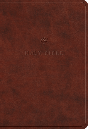 ESV Value Large Print Compact Bible (TruTone, Chestnut) by ESV