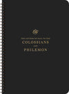 ESV Scripture Journal, Spiral-Bound Edition: Colossians and Philemon by ESV