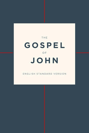 ESV Gospel of John (Paperback, Cross Design)