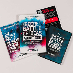 Secret Battle of Ideas about God, The (Church Kit) by Jeff Myers