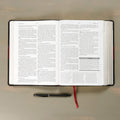 KJV Apologetics Study Bible (Black/Red, Leathertouch) by Bible
