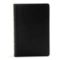 KJV Large Print Personal Size Reference Bible (Black, LeatherTouch) by Bible